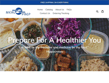 Tablet Screenshot of mealprep.com
